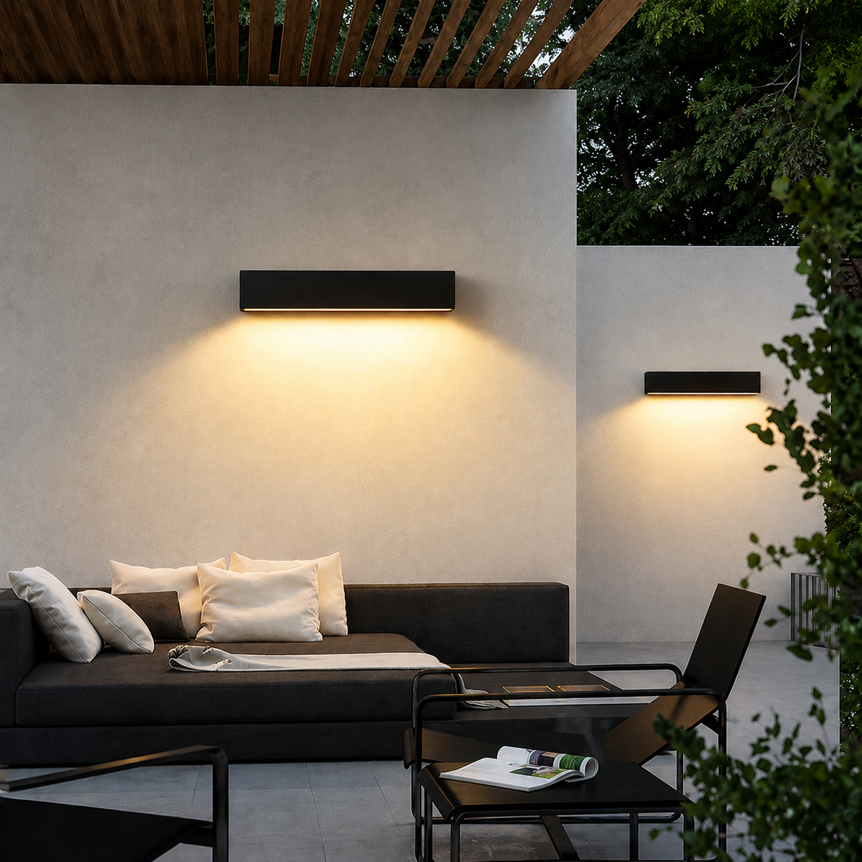 Altair Outdoor Wall Light – IP65 Waterproof Architectural Exterior LED Wall Sconce