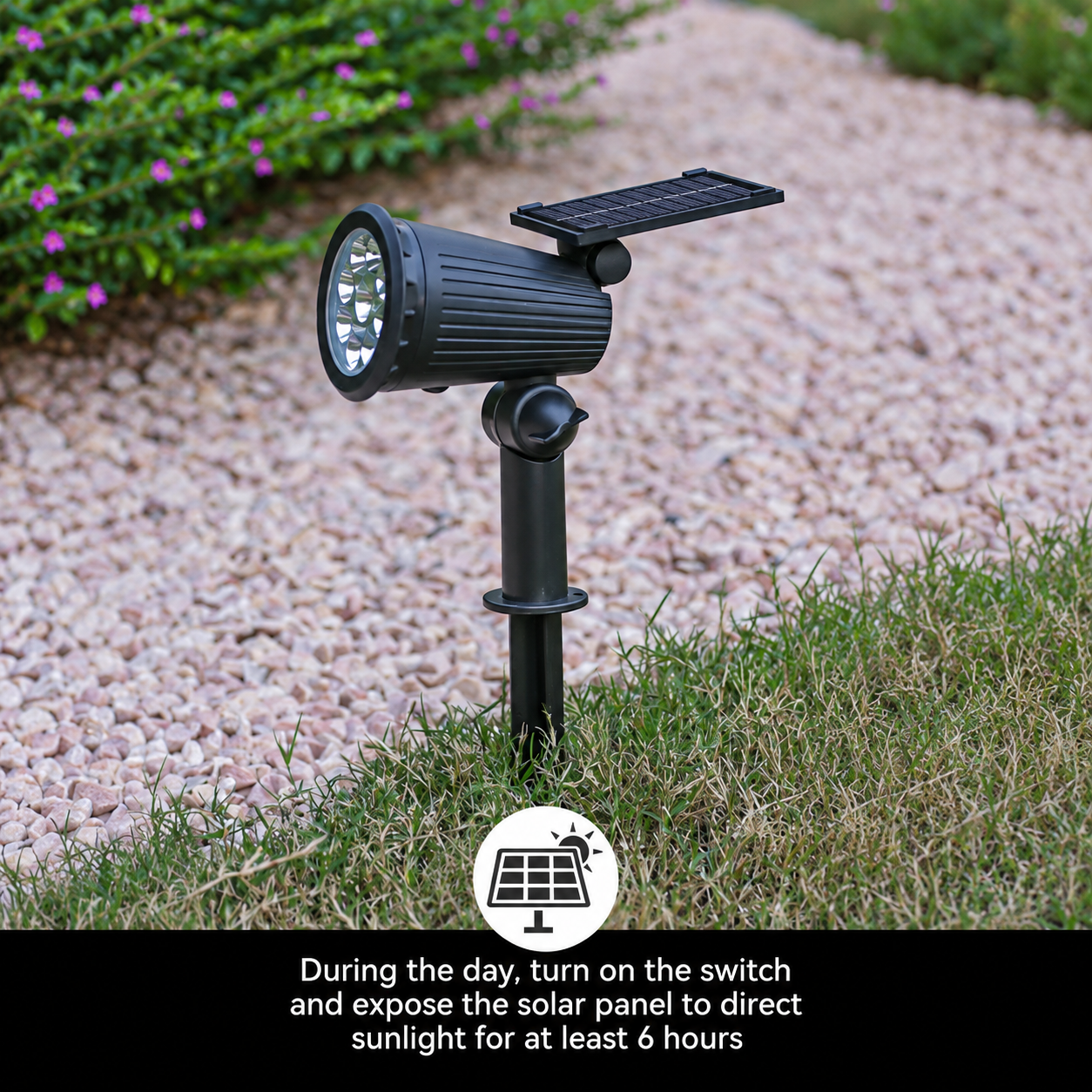 AstraBeam Solar Garden Spotlight