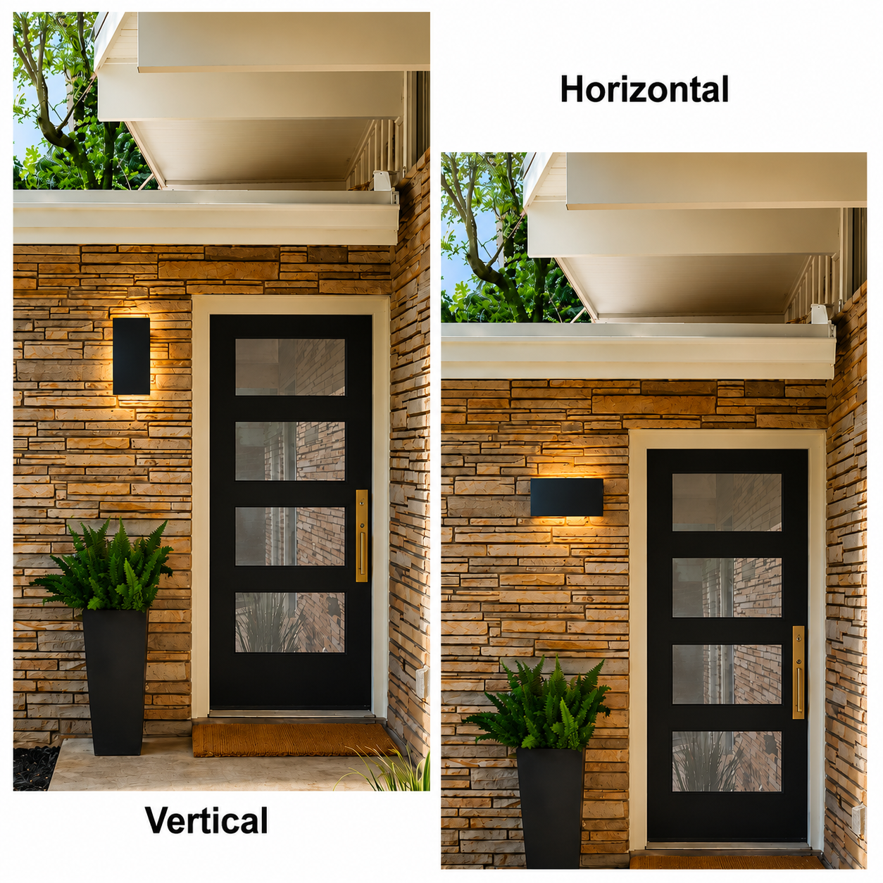AxisBeam Up & Down Outdoor Wall Light – Waterproof LED Architectural Wall Sconce