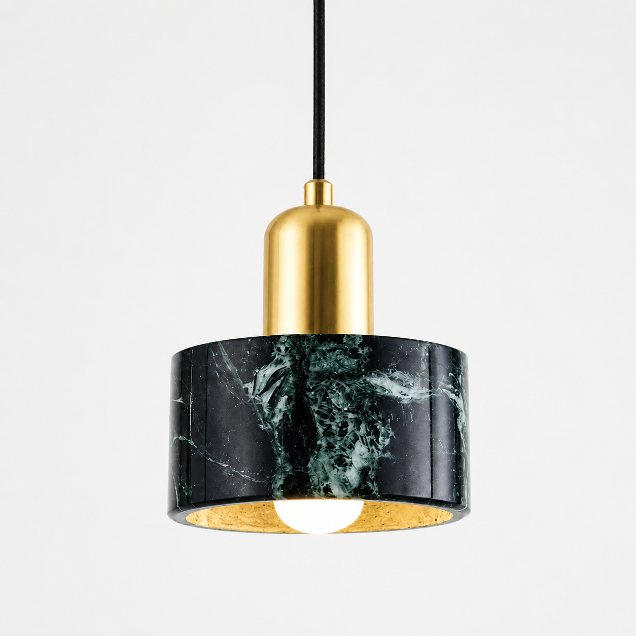 Calista Modern Marble Pendant Light – Minimalist Ceiling Fixture