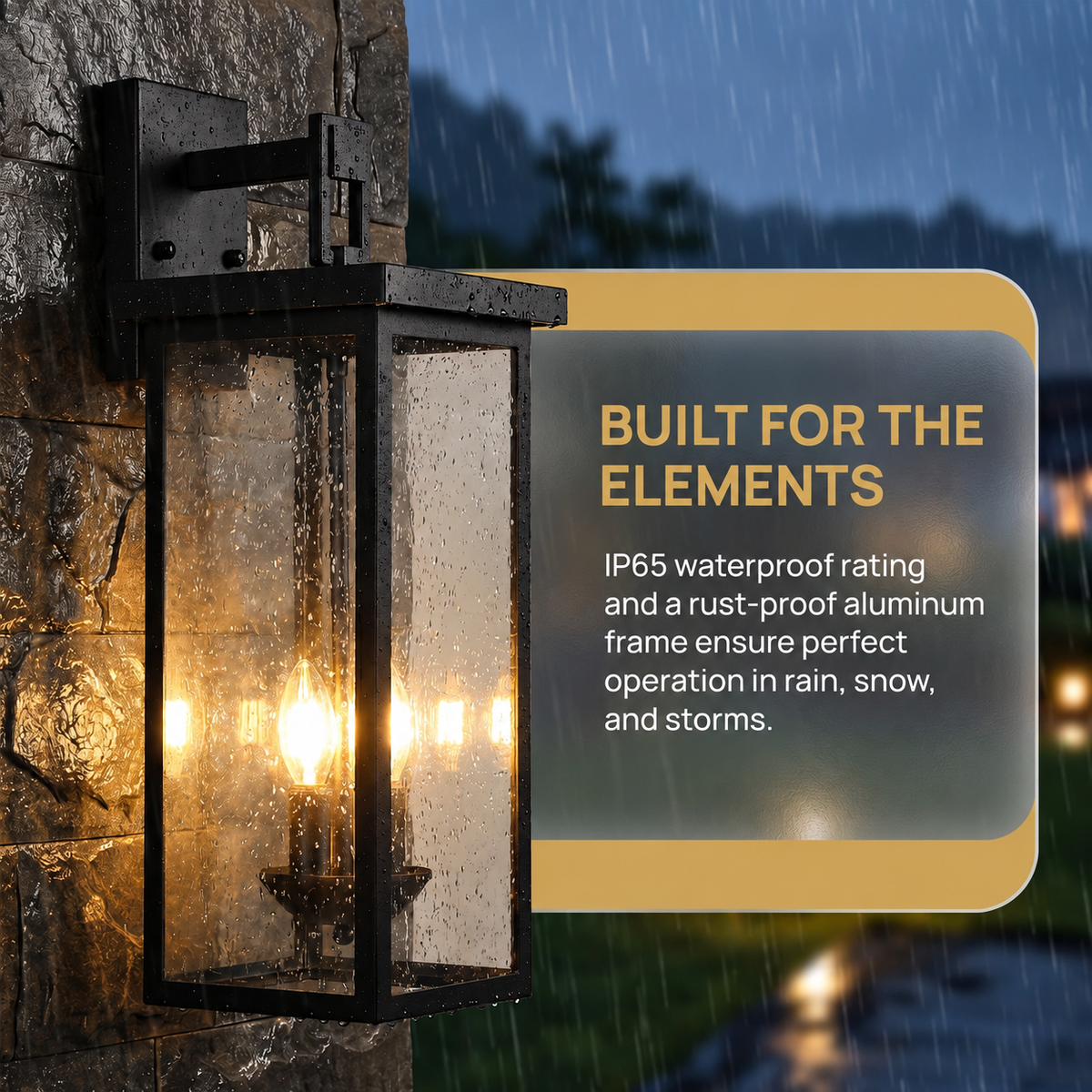 Dusk to Dawn Outdoor Wall Light