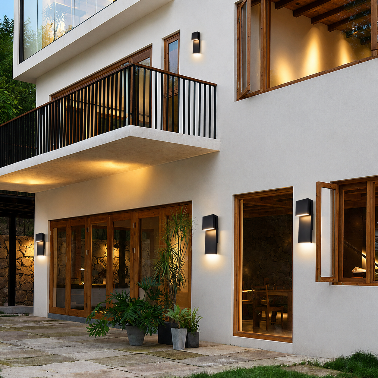 Eclipse Modern Outdoor Wall Light