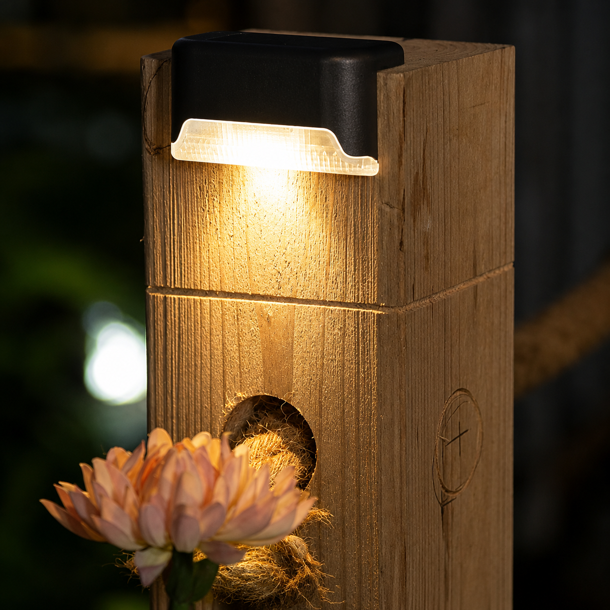 GlowStep Solar Step Lights – Waterproof LED Deck & Stair Lighting