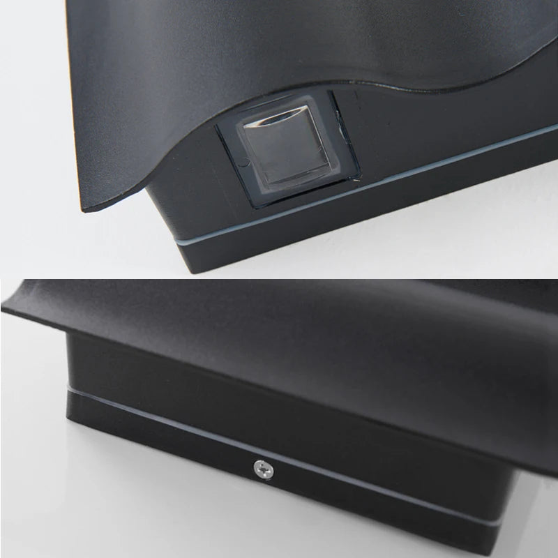 Sharp Beam Lines Up And Down Outdoor Light