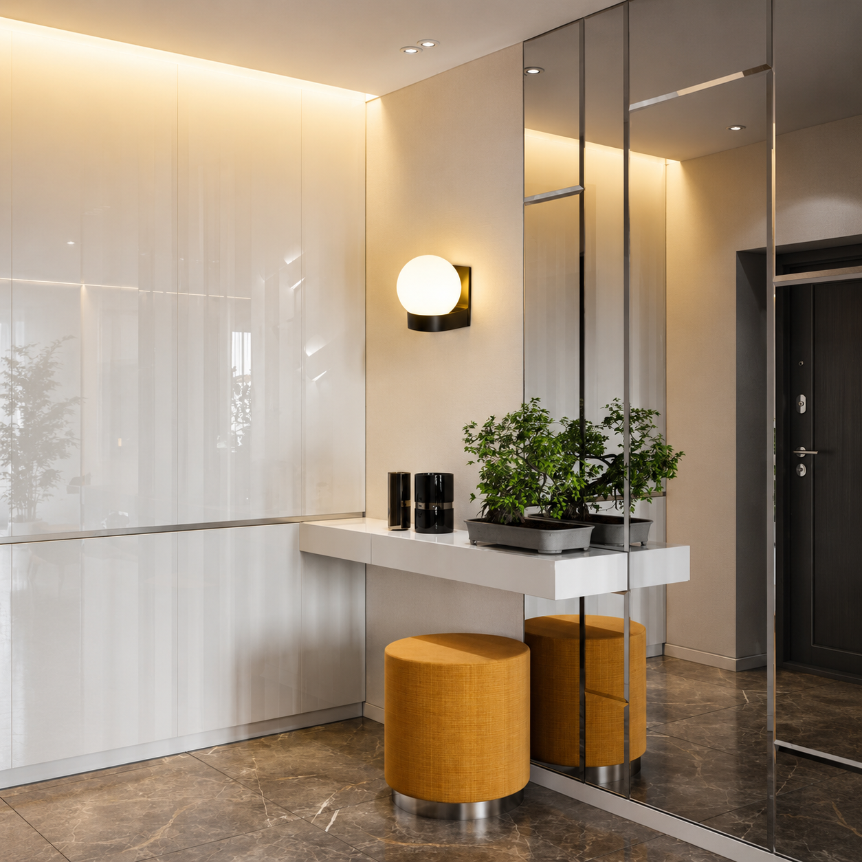 HaloSphere Outdoor Wall Light