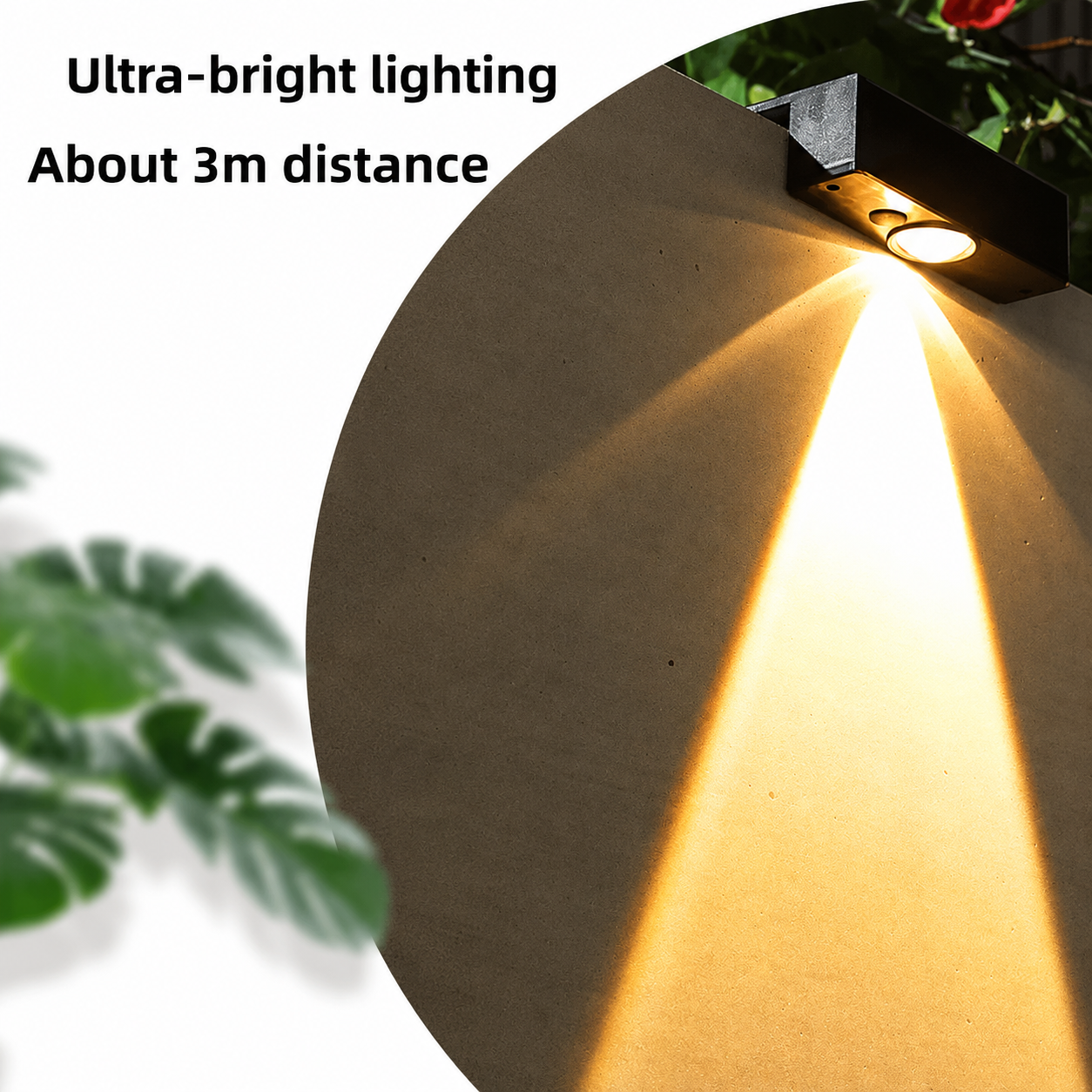 HaloStep Solar Step & Wall Light – Waterproof LED Outdoor Stair, Fence & Landscape Light