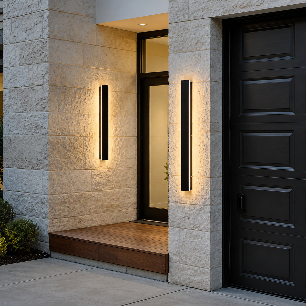 Lumetra Long Linear Architectural Outdoor Wall Light