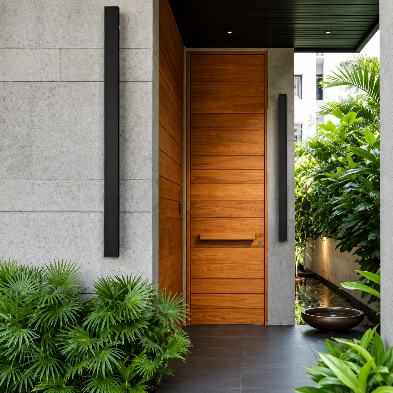 Lumetra Long Linear Architectural Outdoor Wall Light