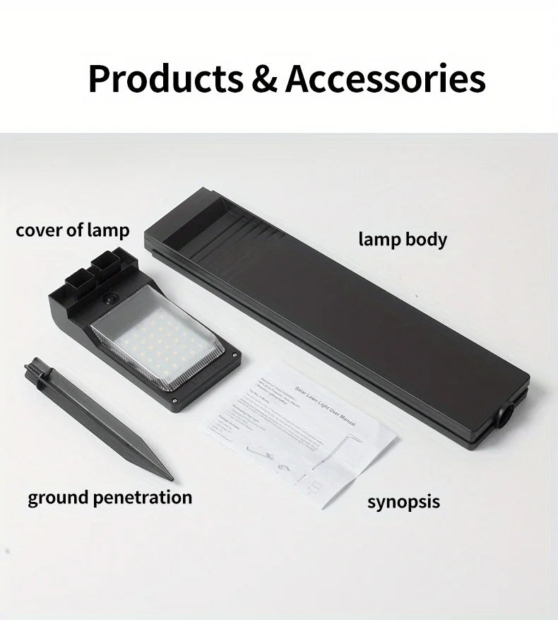 LumiScape Solar Garden & Pathway Light – Waterproof Landscape Lighting