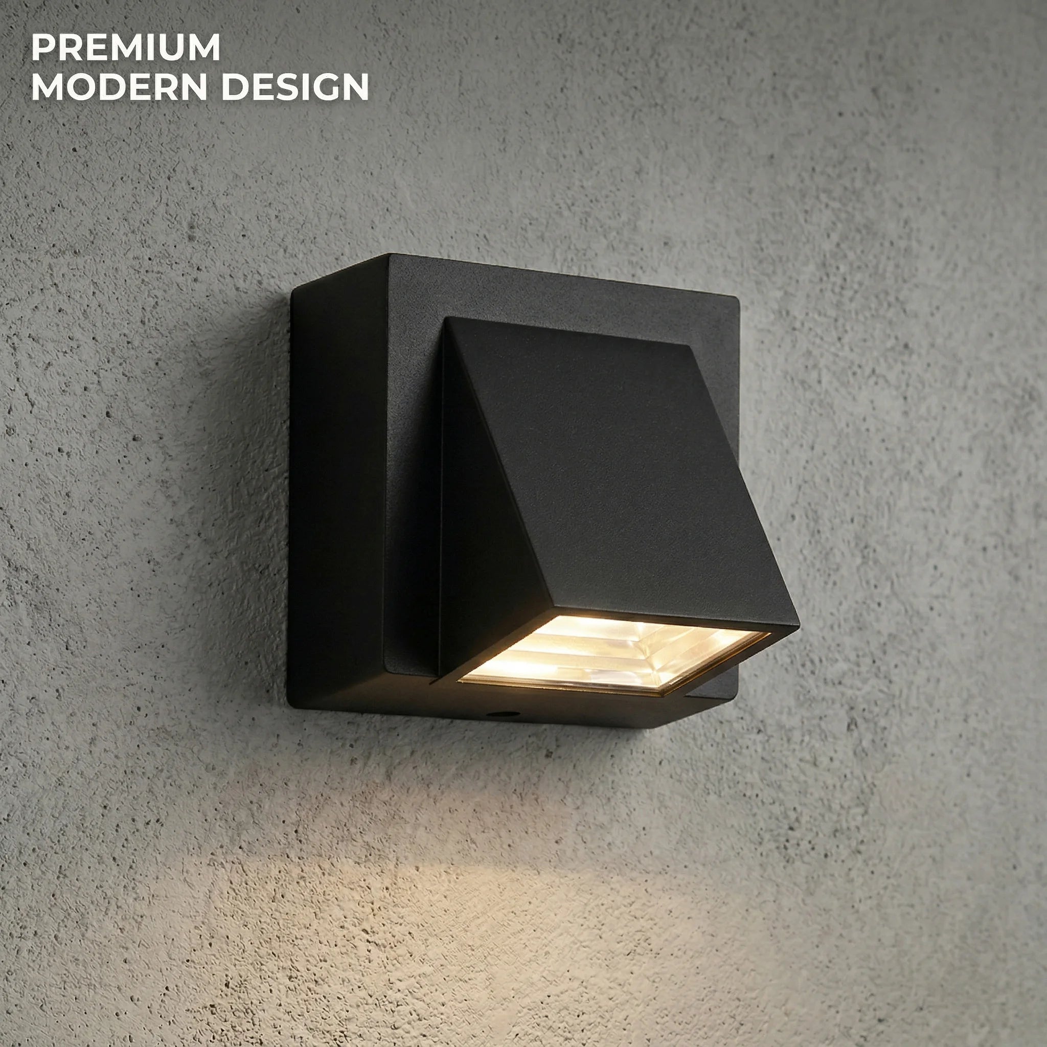 Modern Outdoor Wall Light – Waterproof LED Downlight Accent Light