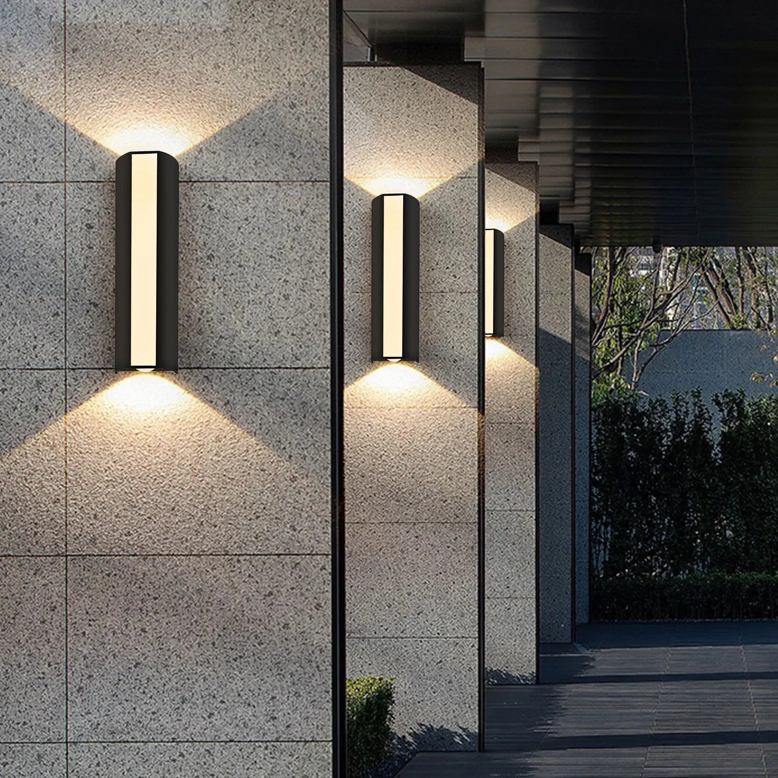 Valine Up and Down Outdoor Wall Light