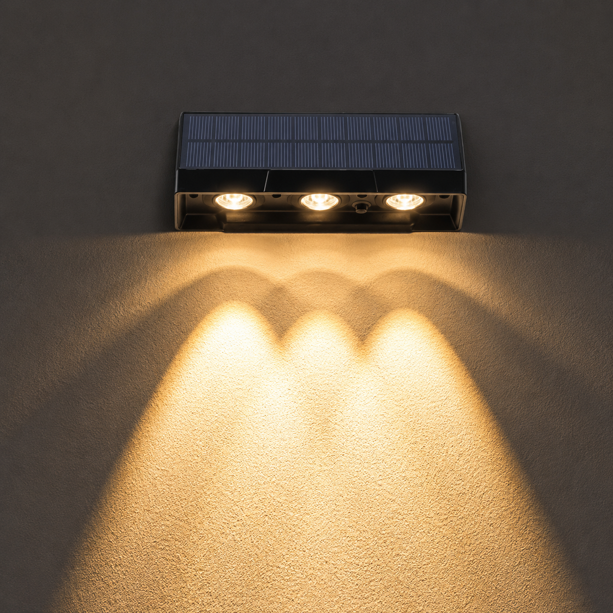 SolisBeam Solar Outdoor Down Wall Light