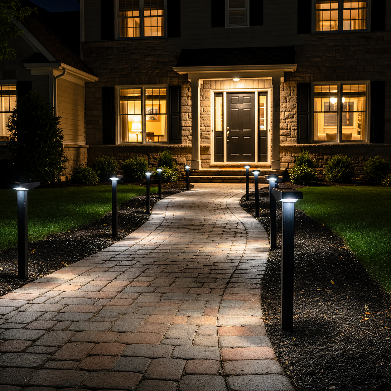 Solar Sunora Modern Outdoor Pathway Lights