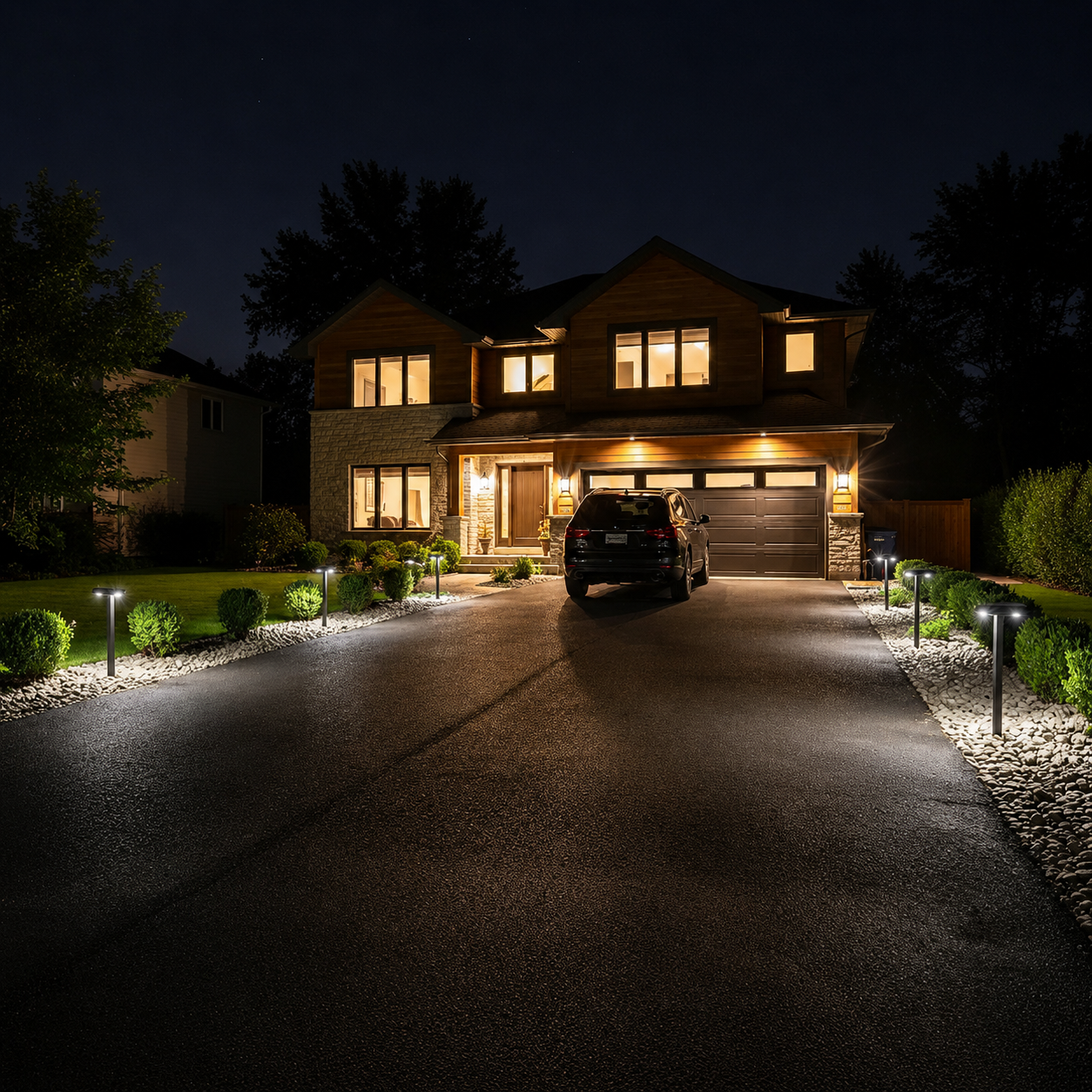 Solar Sunora Modern Outdoor Pathway Lights