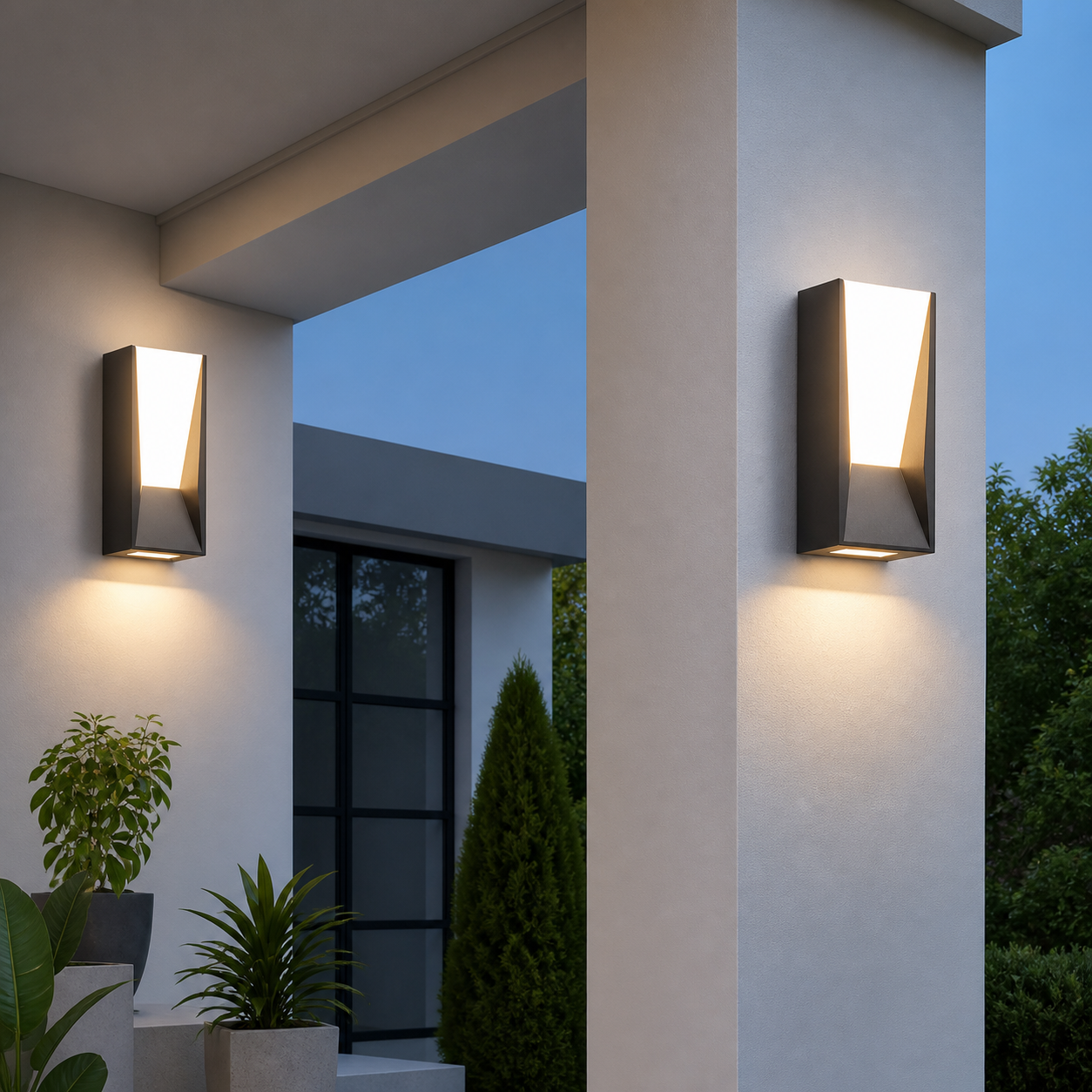 Velrix Outdoor Wall Light – Waterproof LED Porch Light