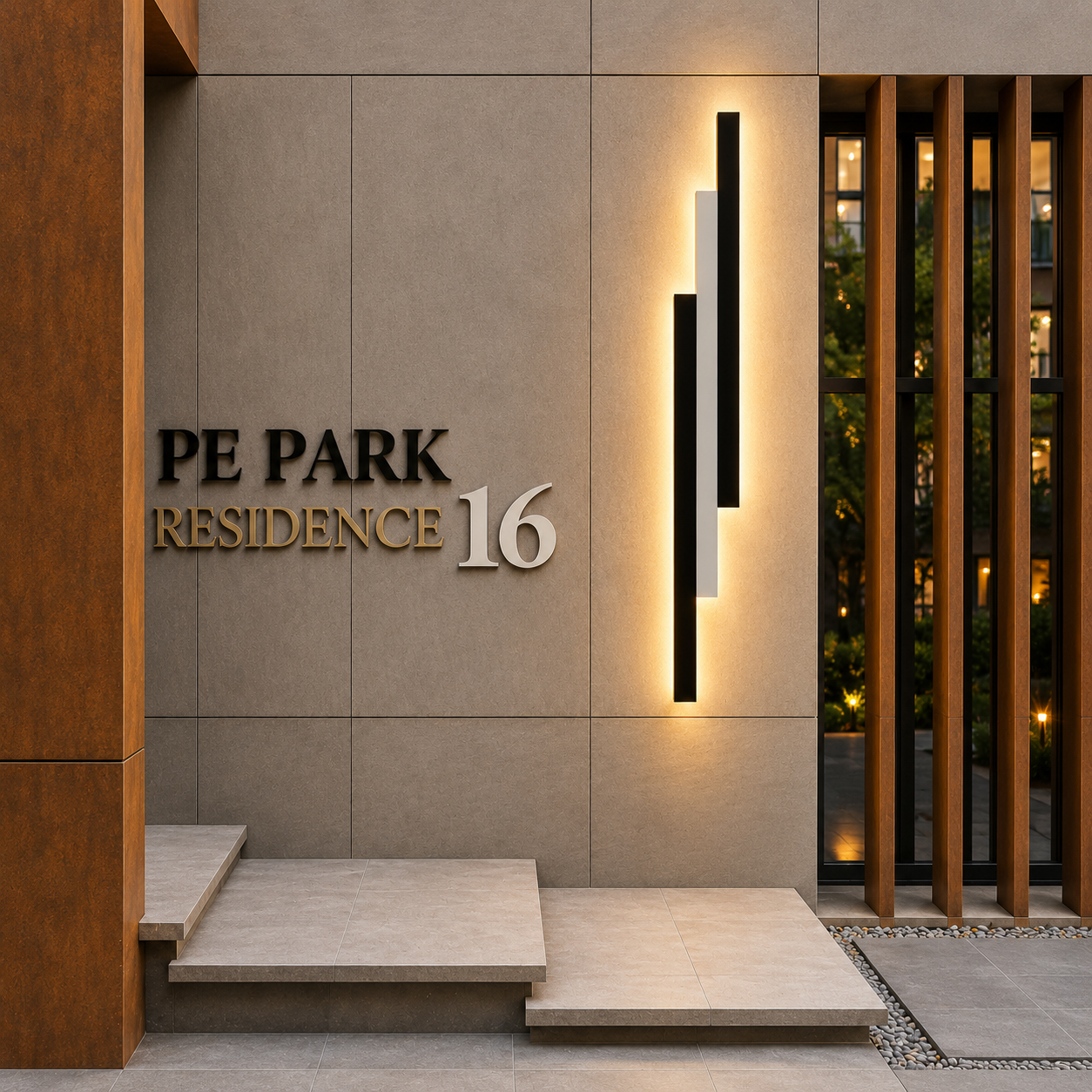VillaLux Modern Long Linear Wall Light – Outdoor LED Architectural Sconce