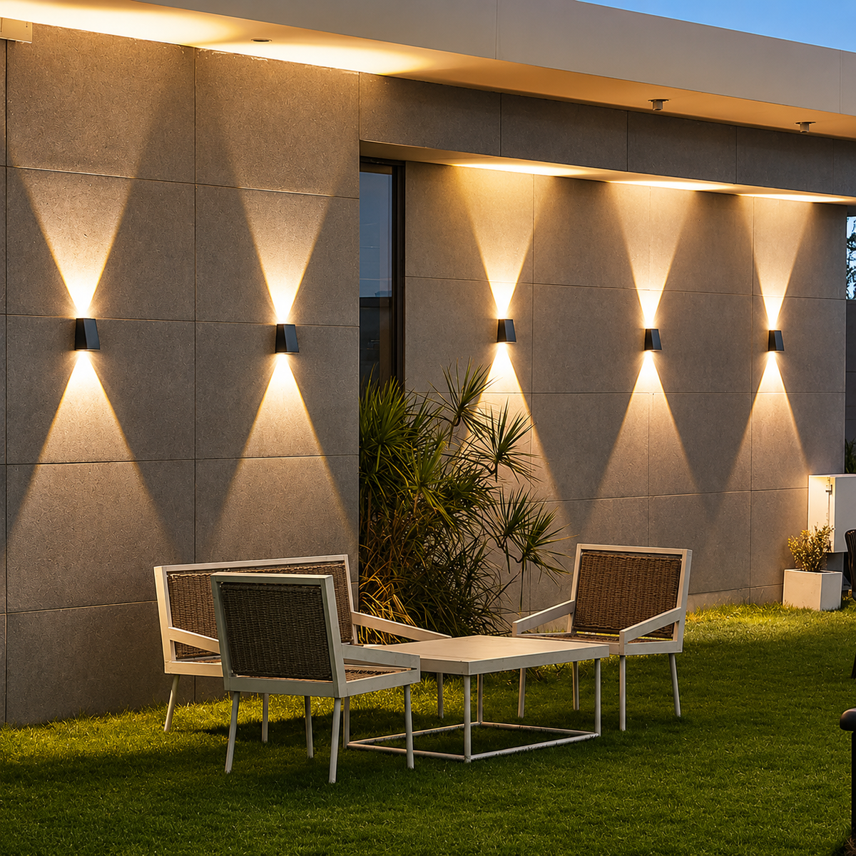 Up & Down Wall Lights