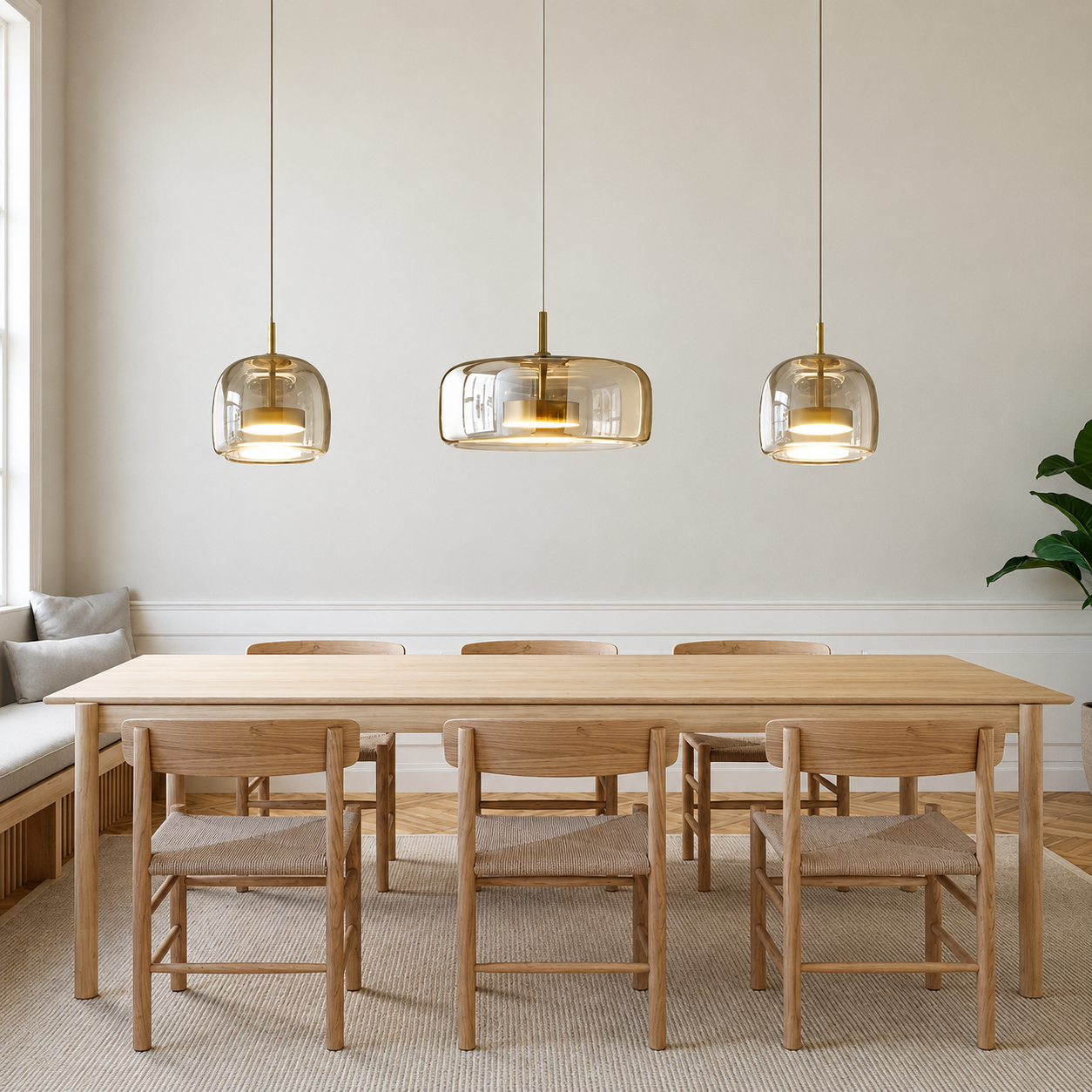 Glass Pendant Lights