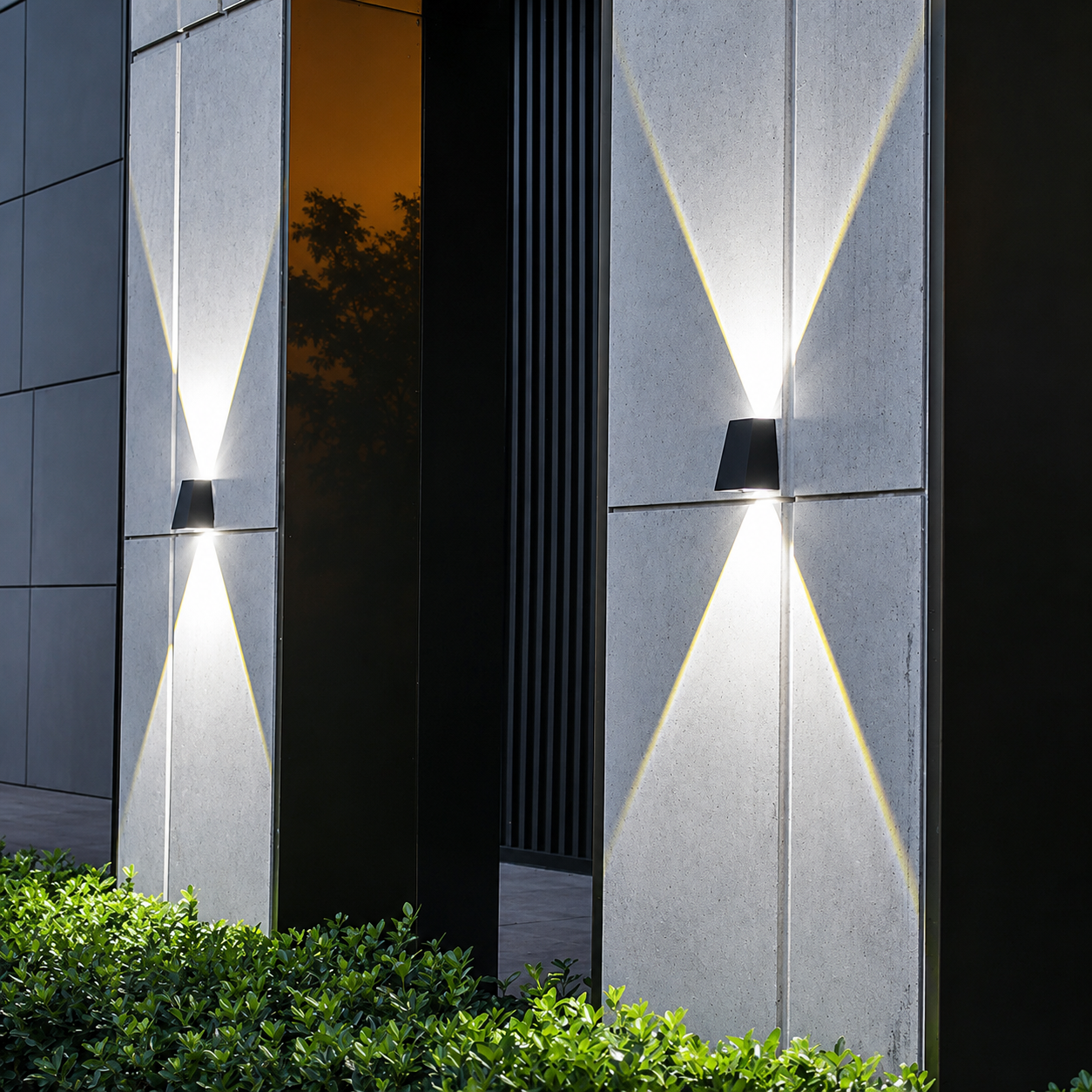 AiroBeam Solar Up & Down Outdoor Wall Light