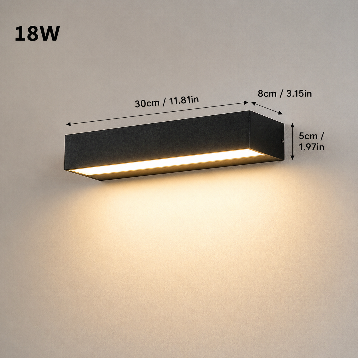 Altair Outdoor Wall Light – IP65 Waterproof Architectural Exterior LED Wall Sconce