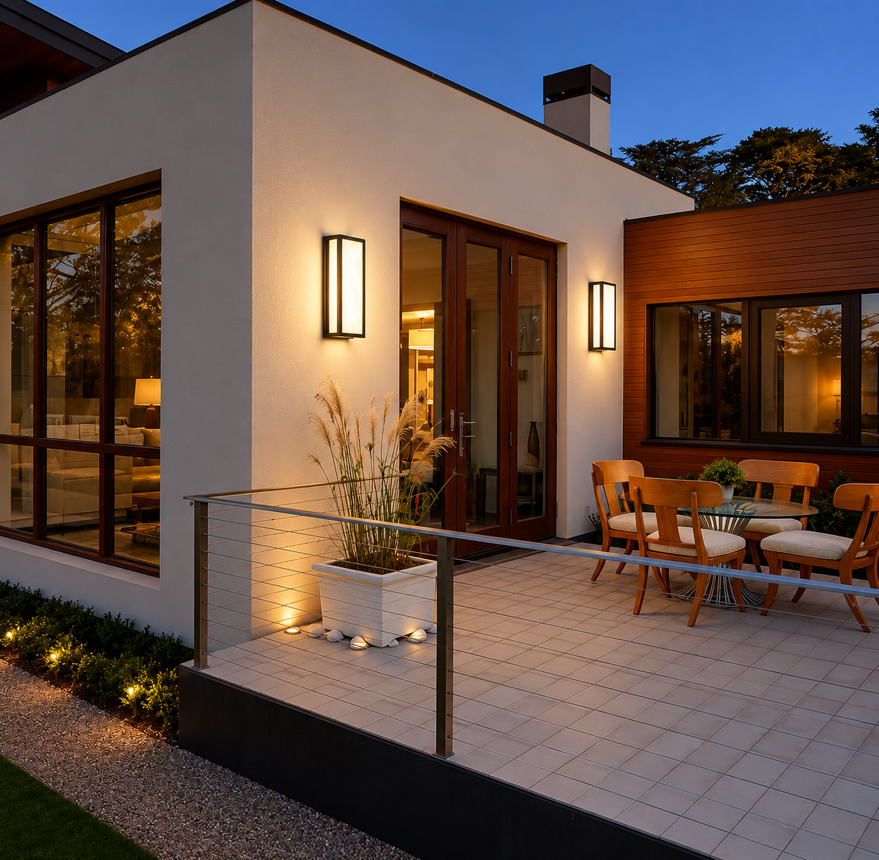 ApexLine Architectural Outdoor Wall Light – Modern Waterproof LED Sconce