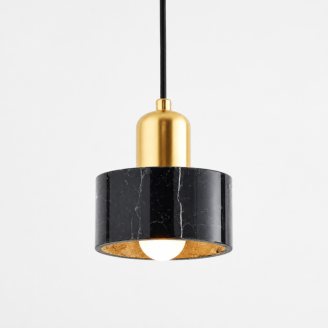 Calista Modern Marble Pendant Light – Minimalist Ceiling Fixture