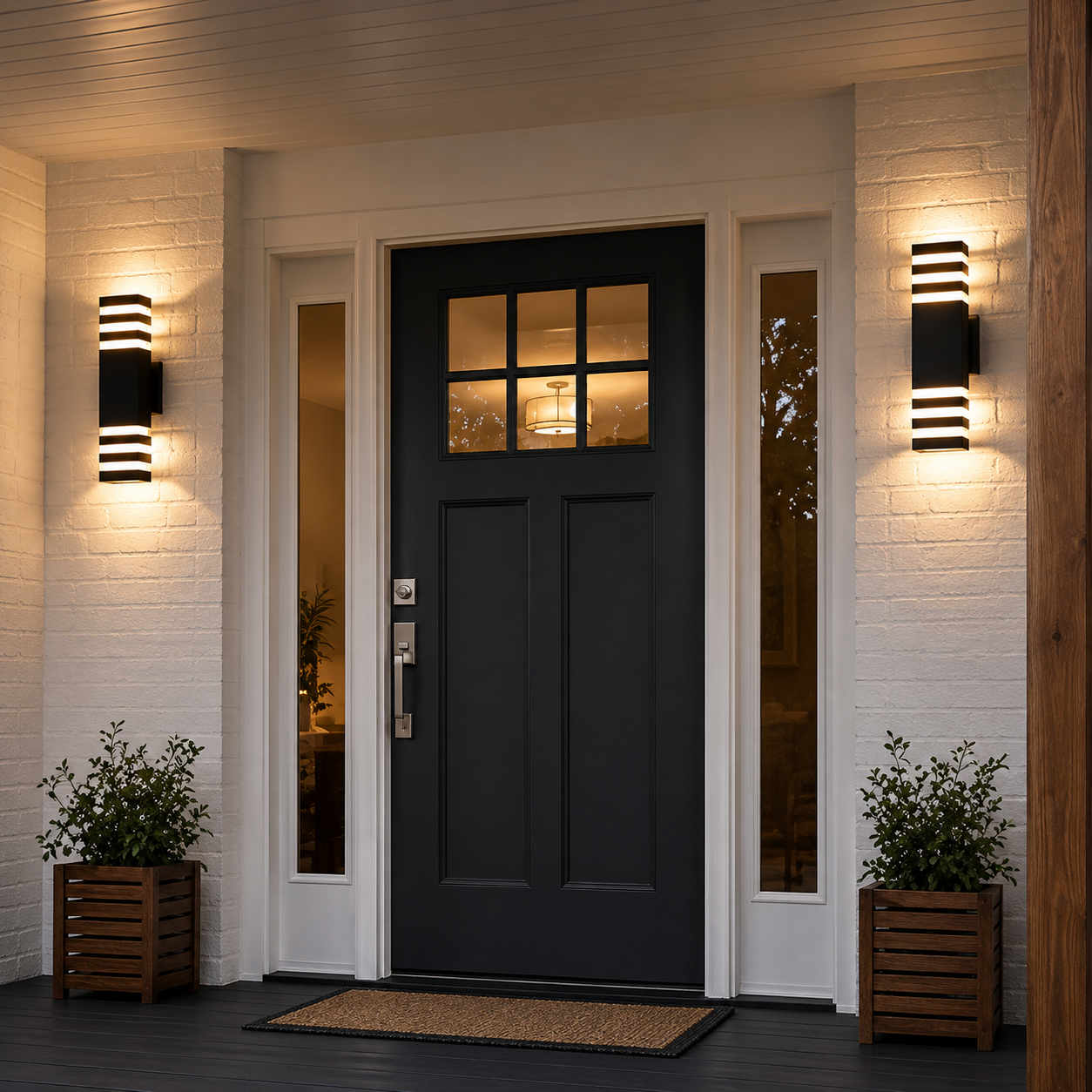 HaloCube Outdoor Wall Light