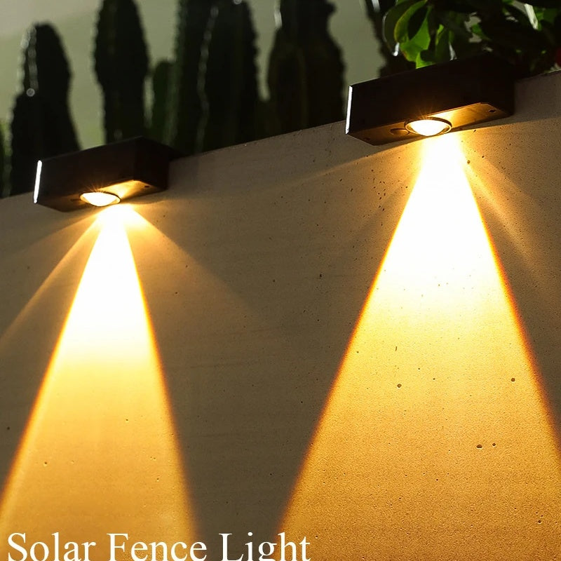 HaloStep Solar Step & Wall Light – Waterproof LED Outdoor Stair, Fence & Landscape Light