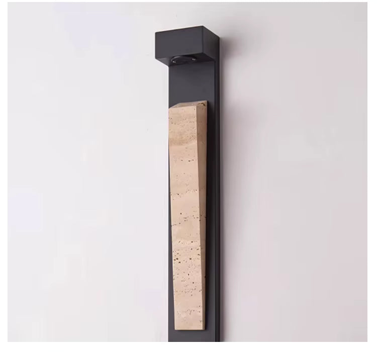 Natura Glow Stone Outdoor Wall Light Sensor