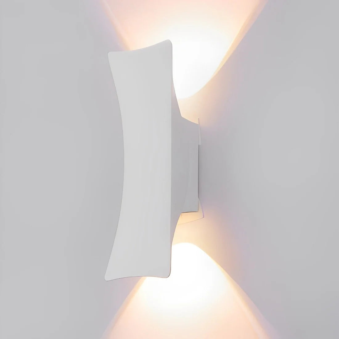 Noctra – Modern Up & Down Outdoor Wall Light (Black LED Sconce)