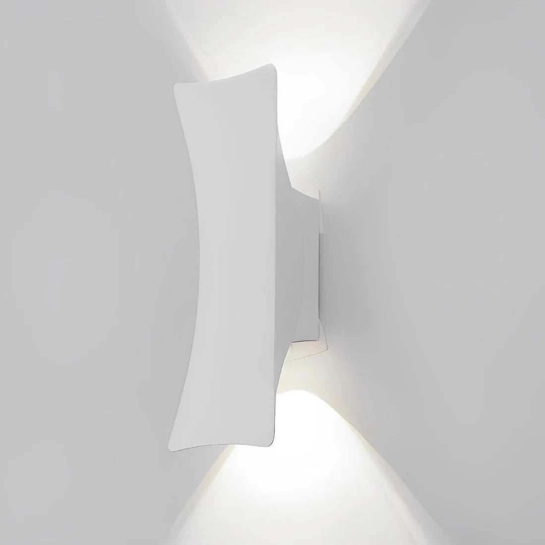 Noctra – Modern Up & Down Outdoor Wall Light (Black LED Sconce)