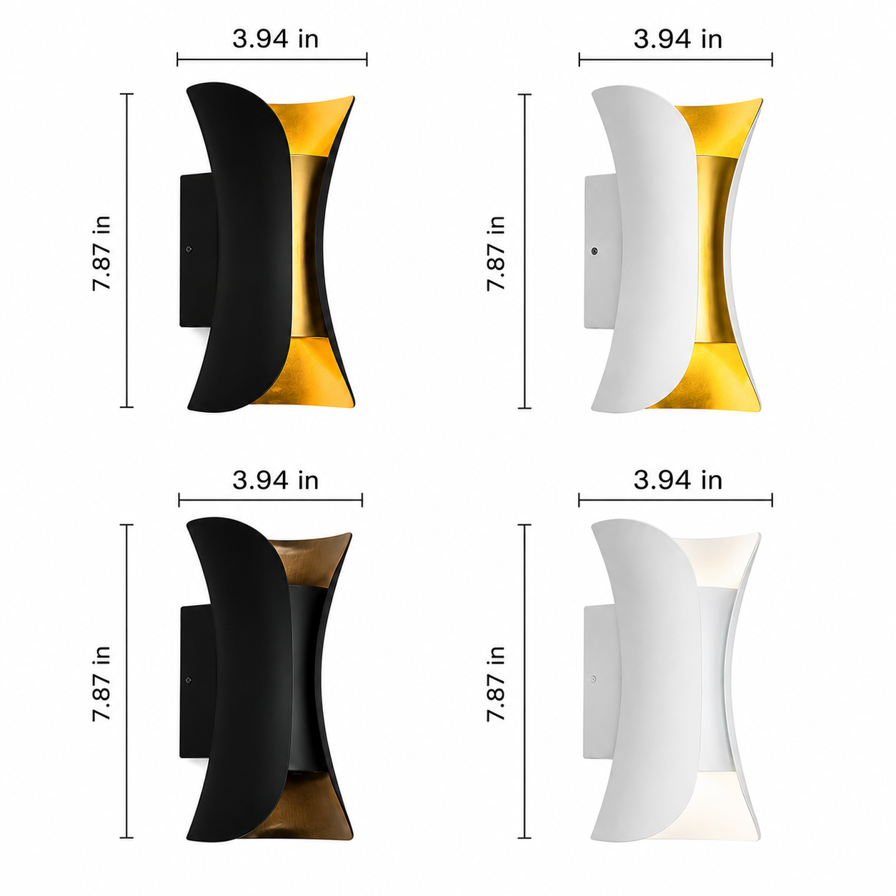 NovaCurve Architectural Outdoor Wall Sconce