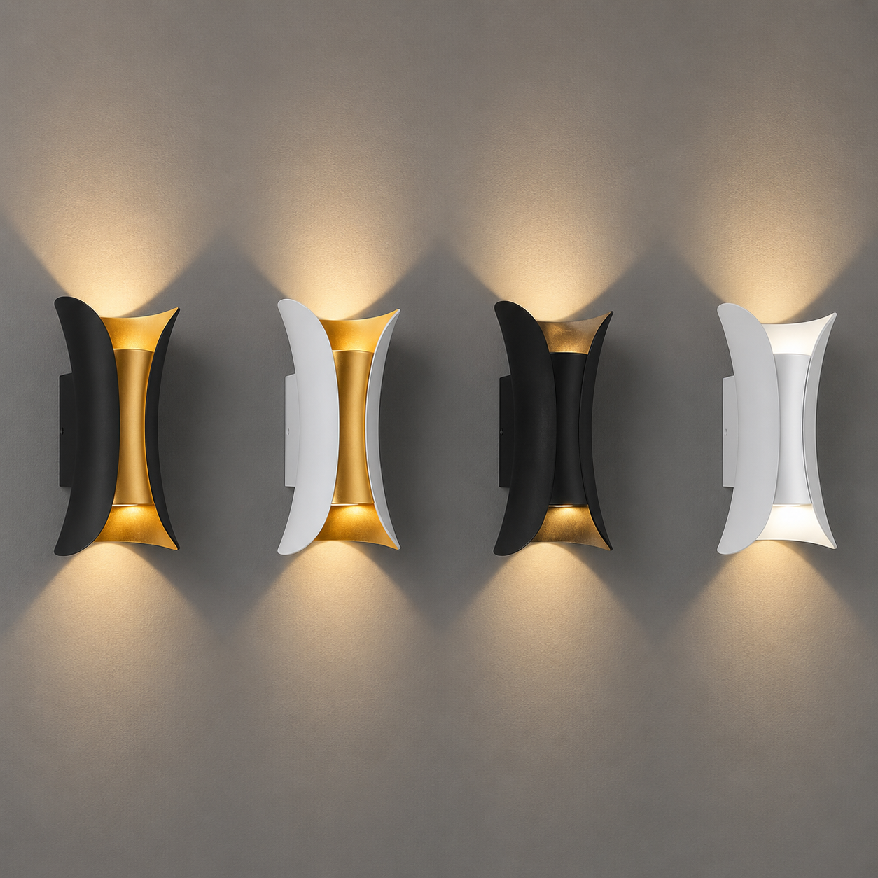 NovaCurve Architectural Outdoor Wall Sconce