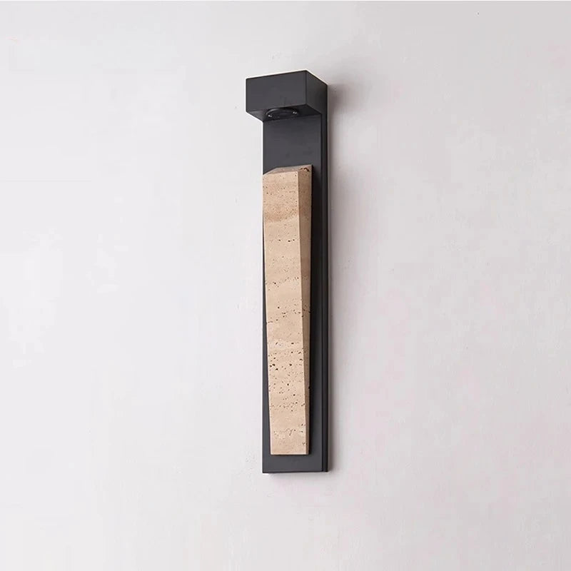 Natura Glow Stone Outdoor Wall Light Sensor