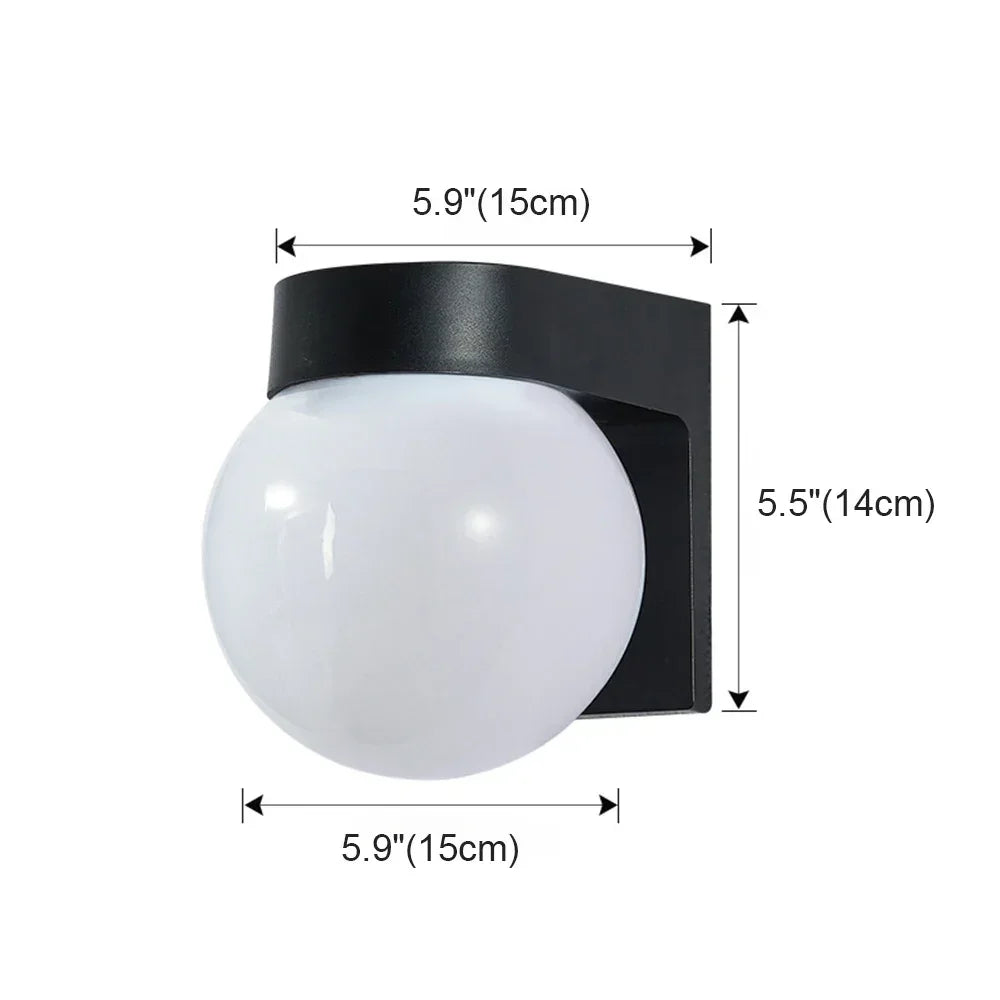 HaloSphere Outdoor Wall Light