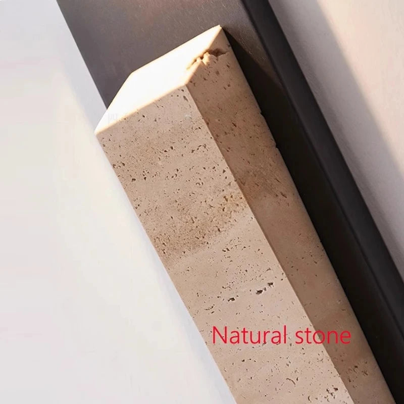 Natura Glow Stone Outdoor Wall Light Sensor