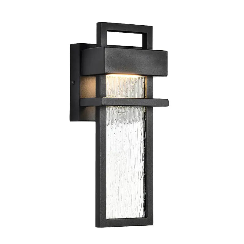 Vanta Glow Outdoor Wall Light Mount Black