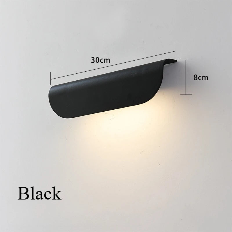 Waterproof Outdoor Led Wall Lamp Exterior Porch Gardern Living Room Home Decoration Sconce Nodic Indoor Aluminum Lights