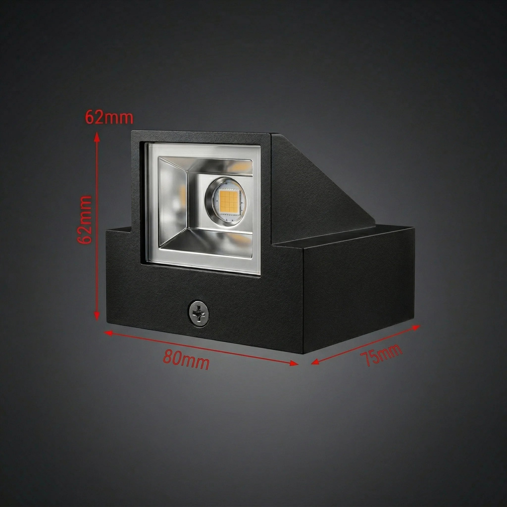 Modern Outdoor Wall Light – Waterproof LED Downlight Accent Light