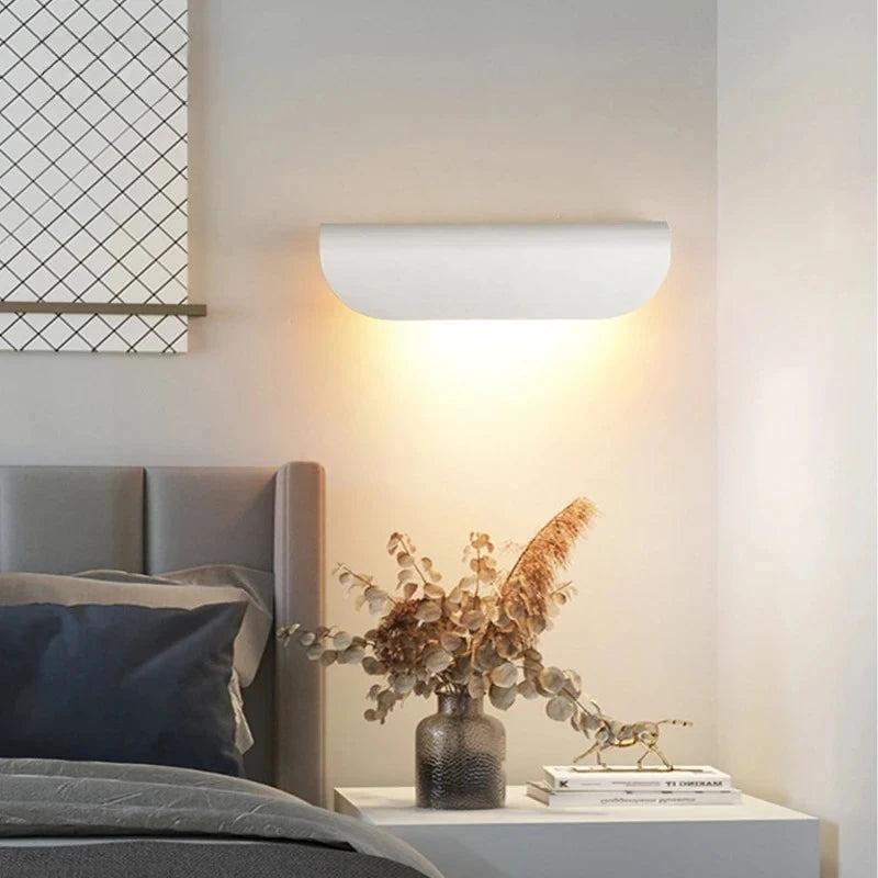 Waterproof Outdoor Led Wall Lamp Exterior Porch Gardern Living Room Home Decoration Sconce Nodic Indoor Aluminum Lights