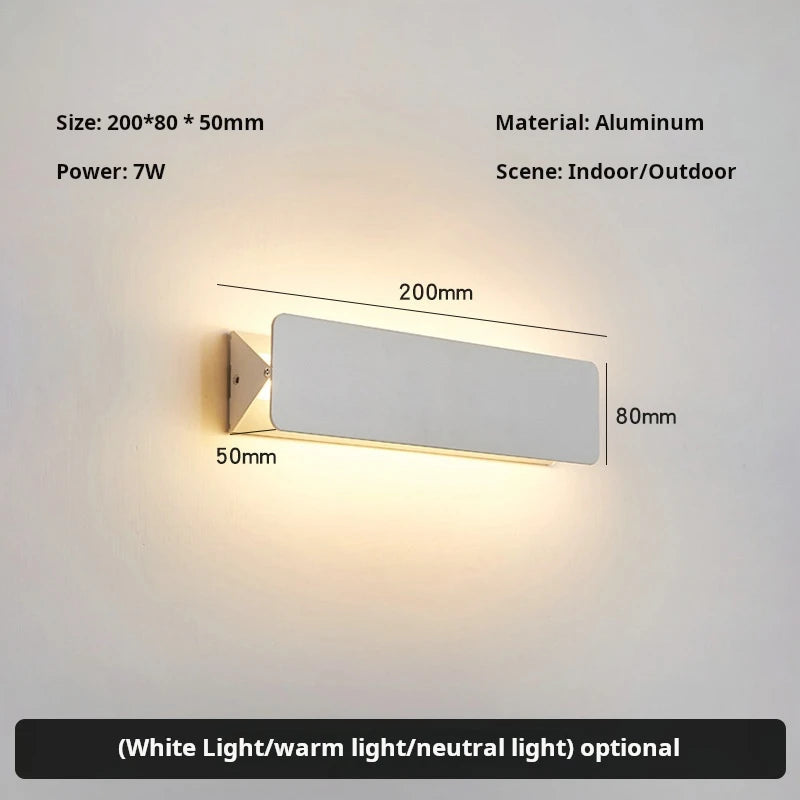 bioLine LED Up & Down Wall Light – Modern Indoor Sconce