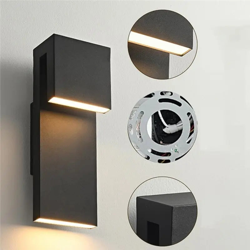 Eclipse Modern Outdoor Wall Light