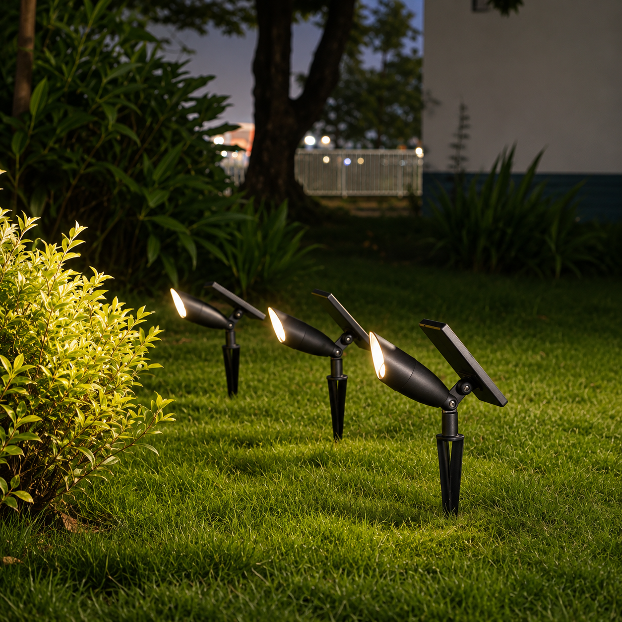 TerraBeam Solar Garden & Landscape Spotlight