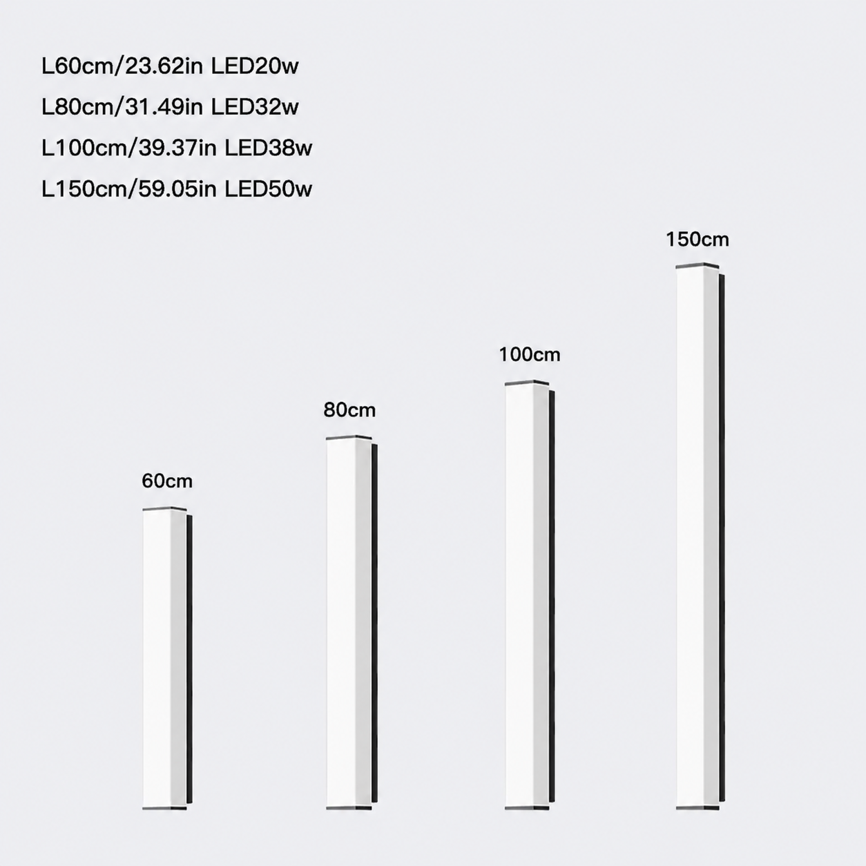 Velaris Long Linear Outdoor Wall Light