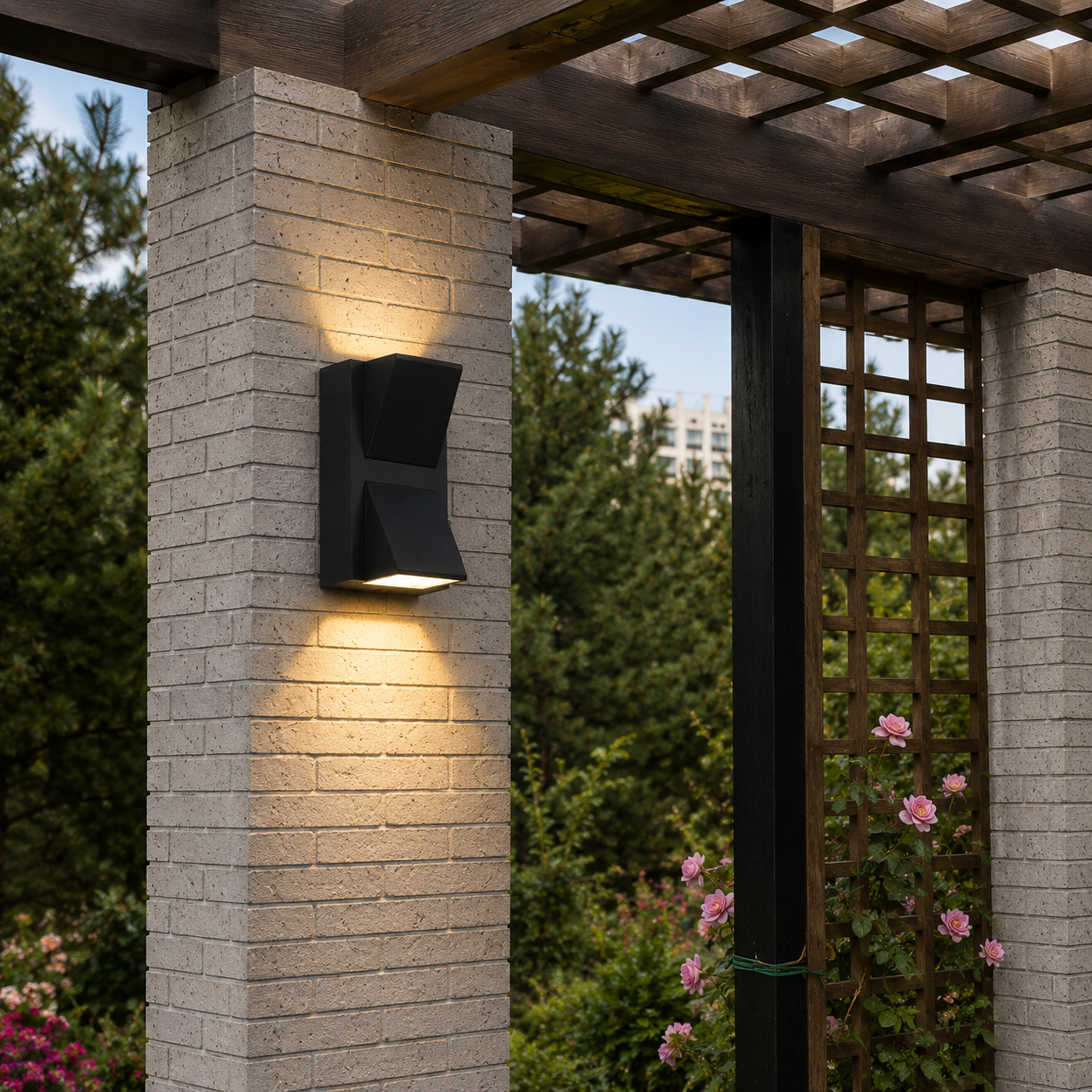 Zenith Beam Architectural Outdoor Wall Light