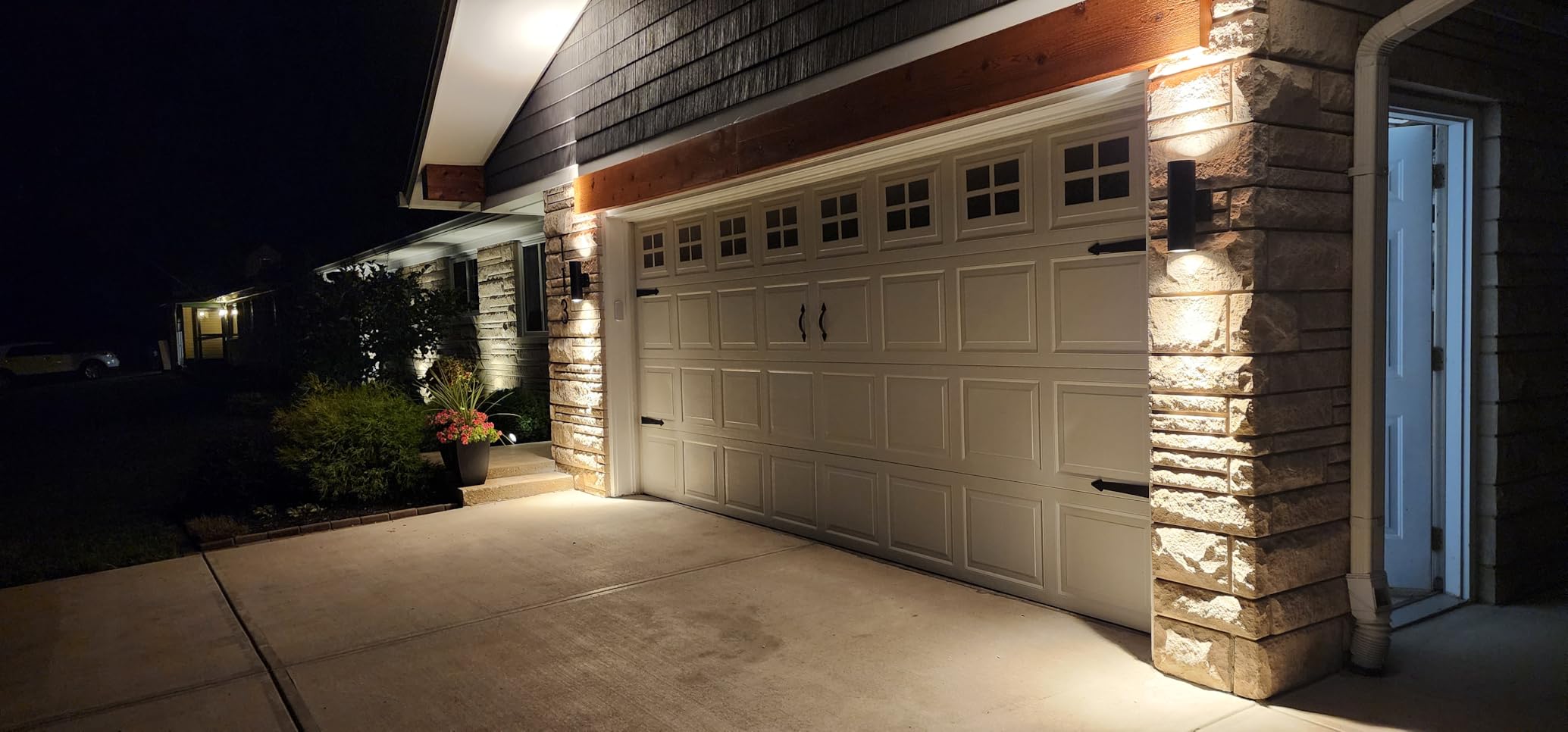 TwinBeam Outdoor Wall Light